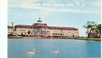 Spring Lakenew Jersey-monmouth Hotel Across The Lake-#71720-b-(nj-s) • $3.35