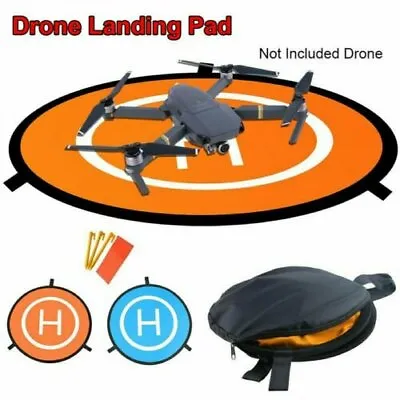 55/75/110cm Quadcopter Landing Pad RC Drone Landing Mat Helipad Unmanned Aerial • £9