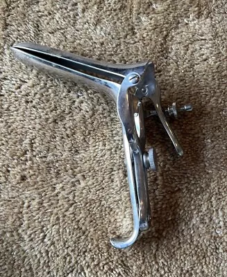 Unusual Vintage Stainless Steel Medical Surgical Instrument Tool Speculum • $9.99