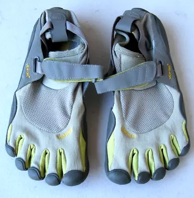 Vibram FiveFingers W145 Sprint Womens 39 Running Water Shoes 8-8.5 Grey • $34.90