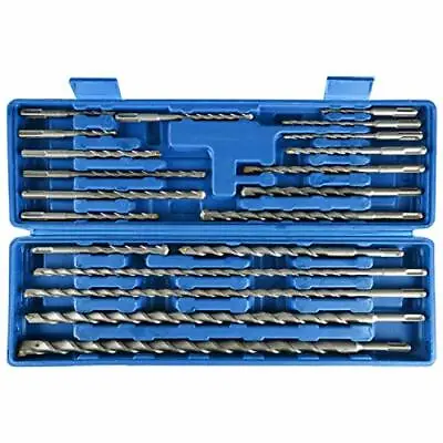 20 Piece Carbide-Tipped SDS-plus Rotary Hammer Drill Bit Set With Storage Case • $44.89