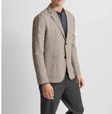 Club Monaco Men's Blazer Grant Unstructured Tan Suit Size 42 Retail $329 • $119.99