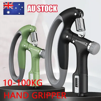 $17.89 • Buy Hand Grip Trainer Gripper Strengthener Adjustable Finger Strength Gym Exerciser