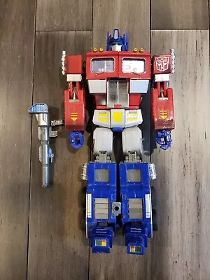 2004 Hasbro Transformers 20th Anniversary Optimus Prime Masterpiece Mp 1 • $99.99