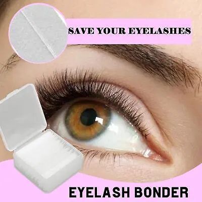 £1.76 • Buy 10-40x Reusable Self-Adhesive Eyelash Glue Strip False Eyelashes Non-irritating