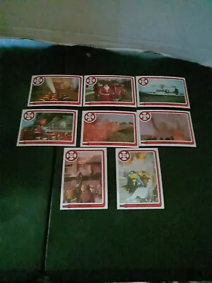 VINTAGE TRADING CARDS Fire Department 1986 Lot Of 8 Firefighter Fire Station  • $4.99