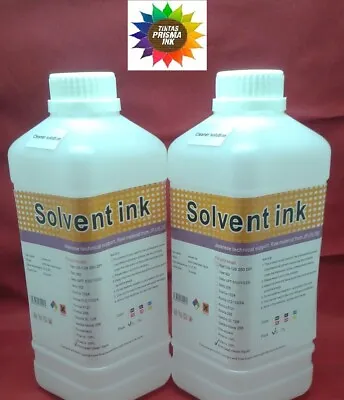 Eco Solvent Cleaner Cleaning Solution Roland Mutoh Mimaki DX XP600 2 L USA Ship • $27.88