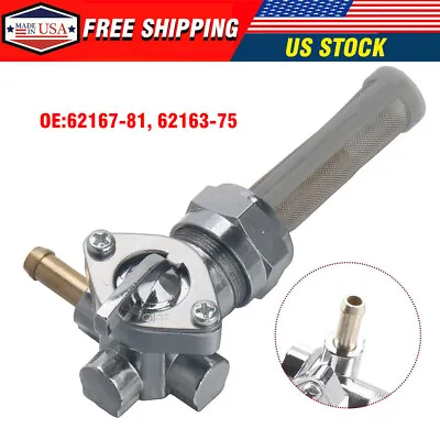 62167-81 62163-75 Petcock Fuel Valve 22mm Left Spigot Fits For Harley Davidson • $13.88