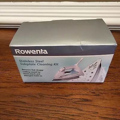 Rowenta Soleplate Cleaner Kit For Steam Irons / Steam Station ZD-100 • $17.97