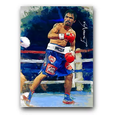 $2.99 • Buy Manny Pacquiao Sketch Card Print Edward Vela