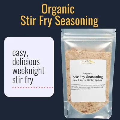 Organic Stir Fry Seasoning | For Easy & Tasty Weeknight Stir Fry • $21.84