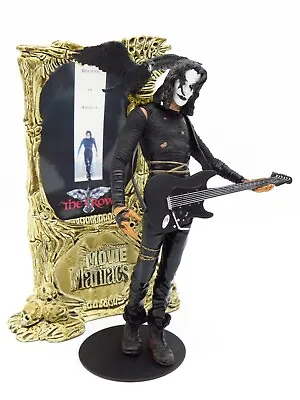 The Crow Figure - 1999 Eric Draven - McFarlane Toys Movie Maniacs Horror Vtg • $39.99