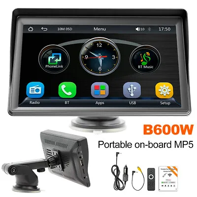 7'' CarPlay Radio Double Din Car Stereo Bluetooth Head Unit Android Apple Touch • $82.99