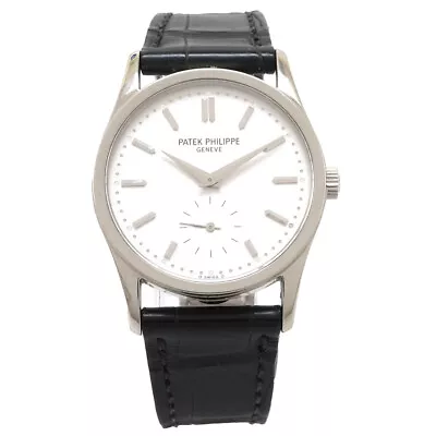 Patek Philippe Watch Calatrava Vintage White Gold 3796 - Inventory 5231 31mm • $15749