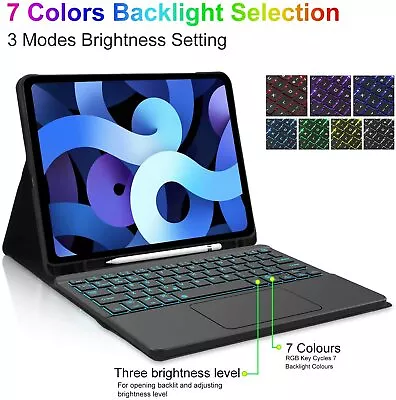 $56.99 • Buy For IPad Air 5th 4th Generation Pro 11  2022 Case With Touchpad Keyboard Cover