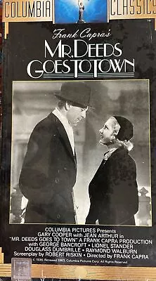 Mr. Deeds Goes To Town (VHS 1997) • $4.50