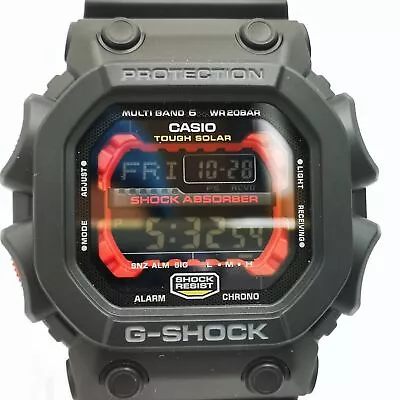 CASIO G-SHOCK GXW-56-1AJF Red Tough Solar Atomic Radio Men's Watch New In Box • $285.86