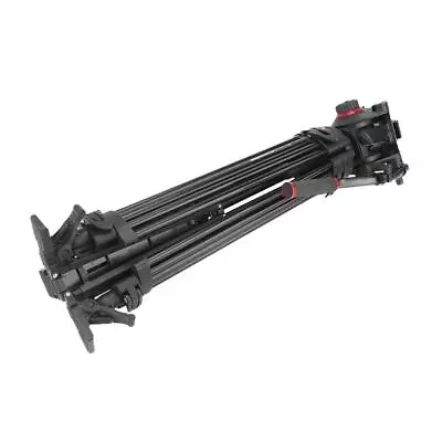 Manfrotto 504HD VD Fluid Video Head With 546GB Aluminum Tripod Legs - SKU1787098 • $468