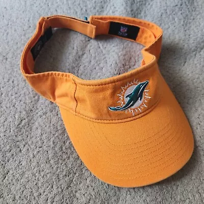 Miami Dolphins '47 Forty Seven Brand Orange Visor NFL Team Apparel • $14.99