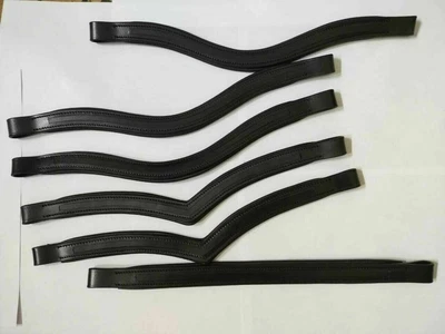 $141.74 • Buy Set 20 X 1 Premium Leather Bridle Brow-band Empty Channel With Softy Padding F/S