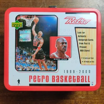 Upper Deck 1999-2000 Michael Jordan Retro Basketball NBA Lunch Box • $19.99