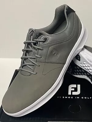 Men's FootJoy Contour Grey Golf Shoes Men’s Size 10 • $84.99