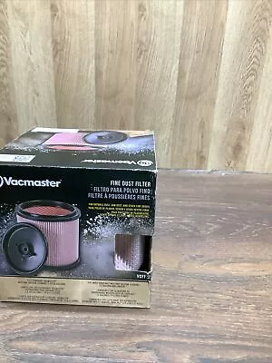 Vacmaster Fine Dust Cartridge Filter & Retainer VCFF Fits Most Wet/Dry Vacuums • $14.45