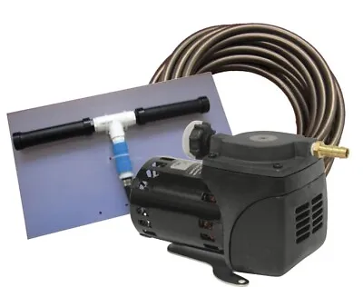 Pond Aeration System - 1/20 HP Kit W/ Double Diffuser + 50 Foot Poly Tubing • $479.99