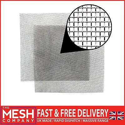 Coarse Stainless Steel 304 Grade Woven Wire Mesh Sheet Many Sizes Available  • £9.99