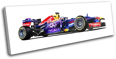 Redbull F1 Racing Garage Formula 1 Cars SINGLE CANVAS WALL ART Picture Print • £29.99