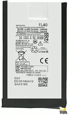 FL40 New Battery For Verizon Motorola DROID MAXX 2 XT1565 X PLAY X3A SNN5958A • $7.99