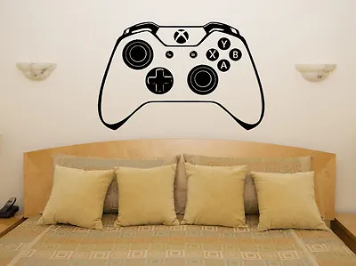 £37.99 • Buy Xbox One Controller Gamepad Children's Bedroom Decal Wall Art Sticker Picture L