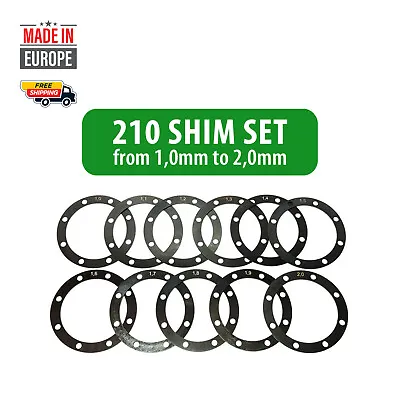 Differential Backlash Adjustment Shim Kit (Fits: BMW 210mm) E36 3.2 M3 E46 M3 • $253