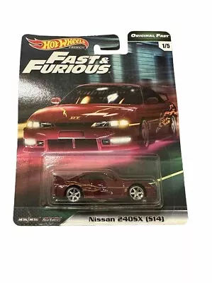 Hot Wheels Fast & Furious Nissan Silvia 240SX (S14) Original Fast 1/5 2019 • $30