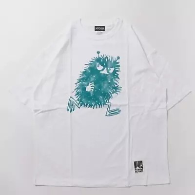 Moomin T-Shirt Women's Men's Oversized Short Sleeve White Cotton Stinky • $49.10