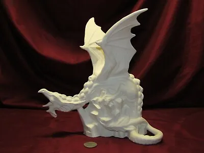 Ceramic Bisque Crouching Dueling Dragon U-Paint Ready To Paint Fantasy Mystical • $34.99