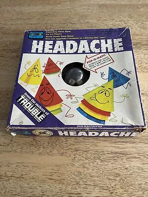 HEADACHE VINTAGE BOARD GAME By TOLTOYS – COLLECTABLES – 1970s - 1980s • $26.99