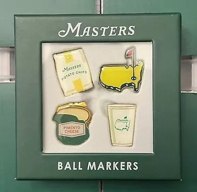 2024 Masters Golf Concession Ball Markers 4 Pack Augusta National Golf Course • $37.50