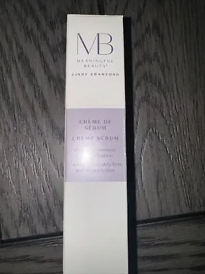 Meaningful Beauty Creme De Serum Cindy Crawford Fine Lines Wrinkles 1.0oz Sealed • $44.95