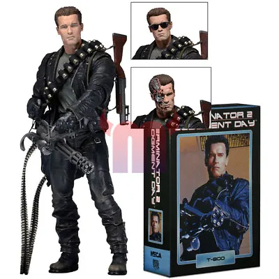 £38.87 • Buy New Terminator 2 Judgment Day T-800 Ultimate Deluxe Arnold 7  Action Figure