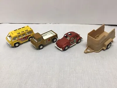 Vintage Tootsie Toy Lot Of 4 VW Horse Trailer • $14.95