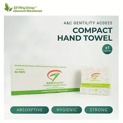 A&C Gentility Compact Hand Paper Towel FREE POSTAGE • $63