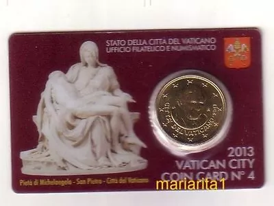 Vaticano 50 Cent Coincard 2013 N° 4    • $6.50