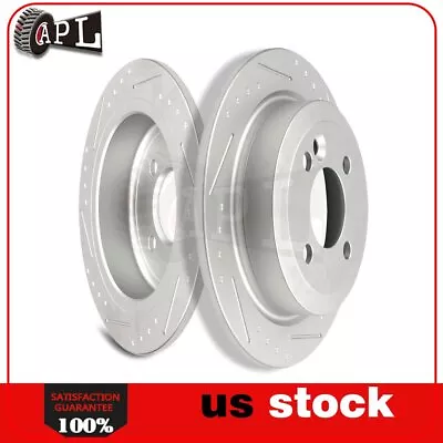 Rear 259mm Brake Rotors Discs For Mini Cooper Base S Convertible Hatchback 2WD • $50.40