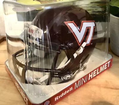 A 2014 Virginia Tech Speed Mini Helmet Riddell NCAA Licensed NWT Va Tech Hokies • $29.47