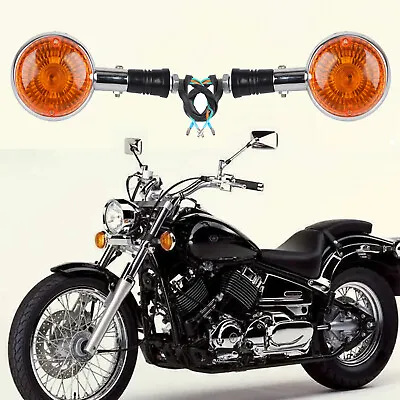 Amber Turn Signal Blinker Light For Yamaha V-Star XVS650 Custom XVS650A Classic • $16.13