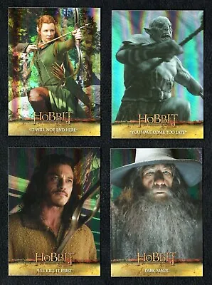 2015 Cryptozoic The Hobbit The Desolation Of Smaug Silver Foil  1-72 You Pick • $1.99