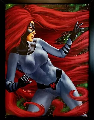 Medusa Marvel Masterpieces By Joe Jusko 9x12 FRAMED Comics Art Print Poster • $29.95