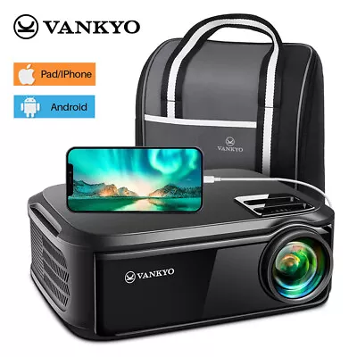 VANKYO Performance V620 LED Projector 4K Supported HD Smart Home Theater HDMI AV • $42.92