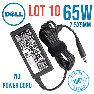 LOT 10 OEM DELL 65W PA-12 Latitude 6TM1C AC Adapter LA65NS2-01 CHARGER 7.4mm TIP • $54.99